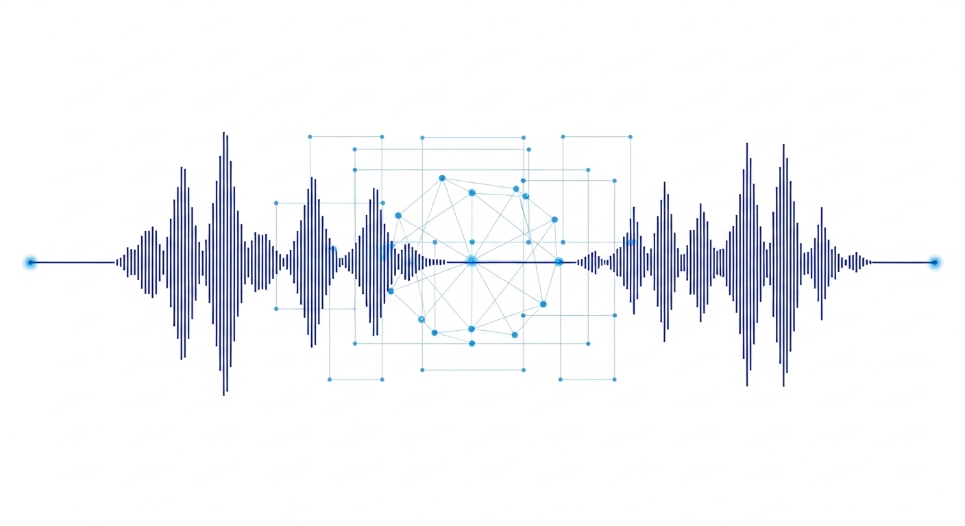 KI-Technologie-Visualisierung – Polysounds Features
